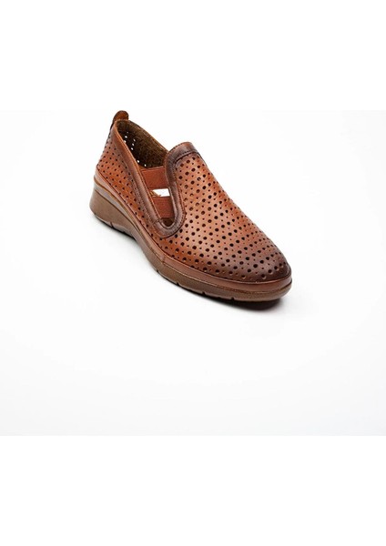 Scavıa 095 Zenne Günlük Ortapedık Taba Ayakkabı