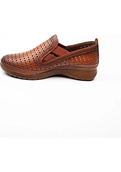 Scavıa 095 Zenne Günlük Ortapedık Taba Ayakkabı modelleri