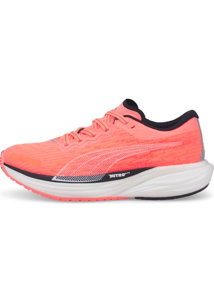 Kadın Sunset Glow-Puma Black Puma Deviate Nitro 2 Wns Pembe Kadın Koşu Ayakkabısı