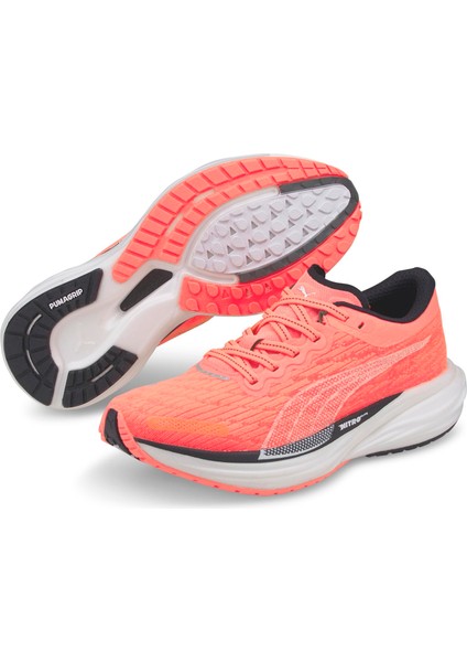 Kadın Sunset Glow-Puma Black Puma Deviate Nitro 2 Wns Pembe Kadın Koşu Ayakkabısı fiyatları