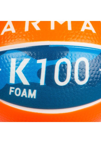 TARMAK Mini Basketbol Topu - 1 Numara - Turuncu / Mavi - Sünger - K100 modelleri