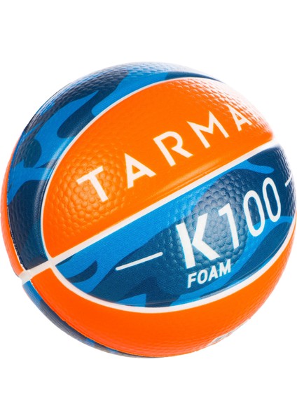 TARMAK Mini Basketbol Topu - 1 Numara - Turuncu / Mavi - Sünger - K100 fiyatları