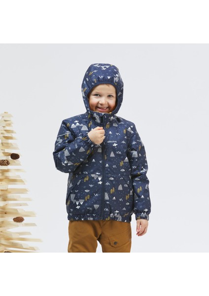 Quechua Çocuk Kışlık Mont / Kar Montu - 2 / 6 Yaş - Lacivert - Sh100 X - Warm