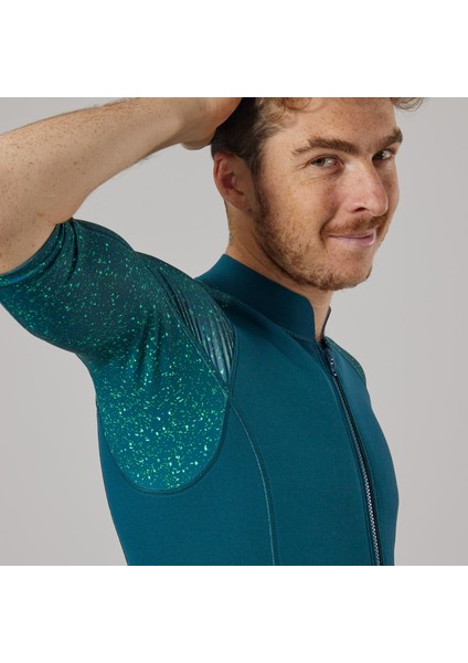 SUBEA Erkek Kısa Kollu Neopren Üst - 1.5 Mm - Lacivert indirimleri