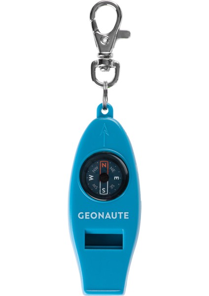 GEONAUTE Pusulalı Düdük / Oryantiring - Mavi - 50