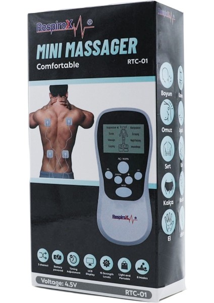 Mini Massager Tens ve Masaj Aleti