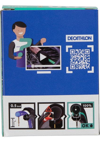 DECATHLON İç Lastik - 700 X 35 / 45 - 48Mm - Presta Valf Uyumlu