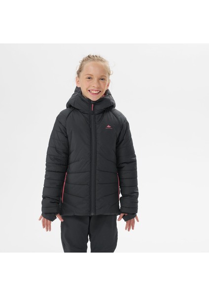 Quechua Çocuk Hibrit Şişme Mont - 7/15 Yaş - Koyu Gri fırsatları