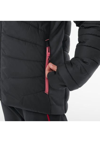 Quechua Çocuk Hibrit Şişme Mont - 7/15 Yaş - Koyu Gri indirimleri