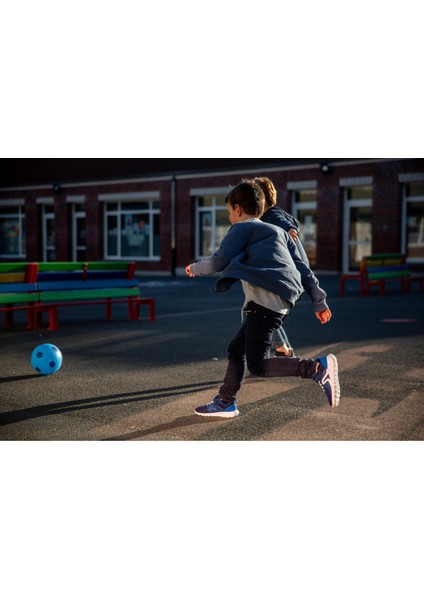 Çocuk Siyah Cırt Cırtlı Spor Ayakkabı Soft 140