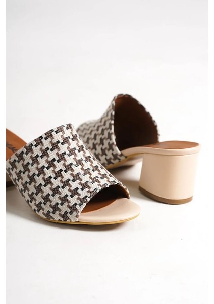 02559 Kadın 5,5 cm Topuklu Terlik modelleri