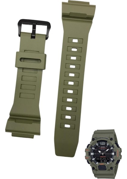 Casio HDC-700-3A2V Silikon Saat Kordonu Kayışı modelleri