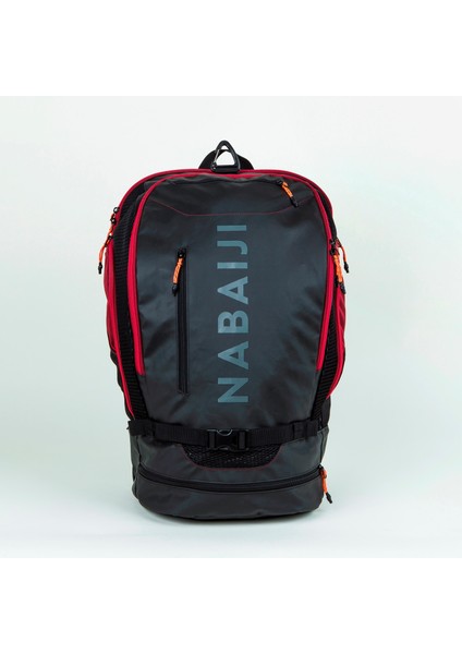 NABAIJI Yüzücü Sırt Çantası - Kırmızı / Siyah - 40L - 900
