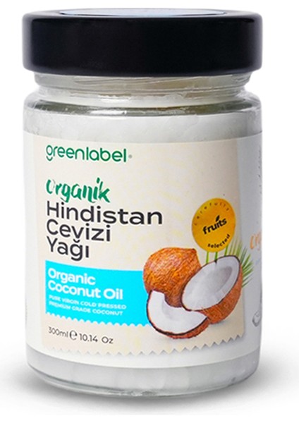 Organik Hindistan Cevizi Yağı 300 ml
