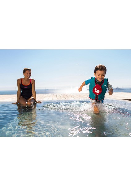 NABAIJI Yüzme Yeleği Turkuaz Mavi Renk Batmama Özelliği ile 6-9 Yaş Çocuklar İçin fiyatları
