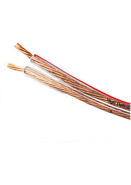 Winkel 30METRE 2X1,50MM Hoparlör Ses Sistemi Kablosu Şeffaf
