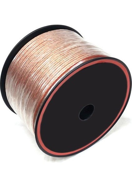 Winkel 25METRE 2X1,50MM Hoparlör Ses Sistemi Kablosu Şeffaf
