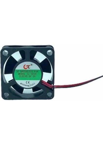 IC216 30X30X10MM 5V Dc 2 Pin Plastik Fan