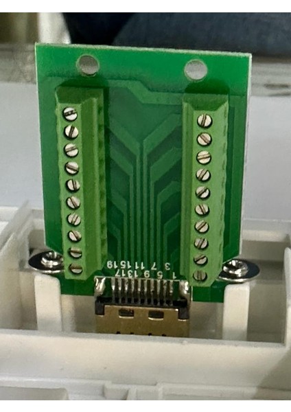 Klemensli HDMI Priz Vidalı HDMI Priz HDMI Vidalı Duvar Prizi modelleri