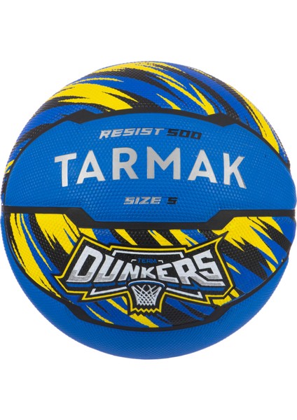 TARMAK Basketbol Topu - 5 Numara - Mavi - R500