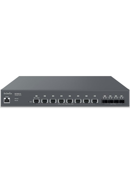 Engenıus ECS5512F Half-Rack Switch 12 x Sfp+ 10GIG Port, L2+ ECS5512F