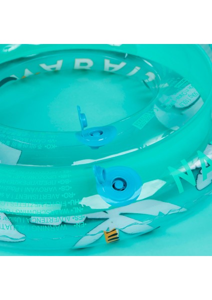 Nabaiji Çocuk Şişirilebilir Yüzme Simidi - 65 Cm - 6 / 9 Yaş - "Palmiye" Baskılı fırsatları