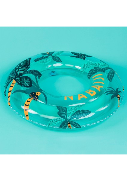 Nabaiji Çocuk Şişirilebilir Yüzme Simidi - 65 Cm - 6 / 9 Yaş - "Palmiye" Baskılı fiyatları