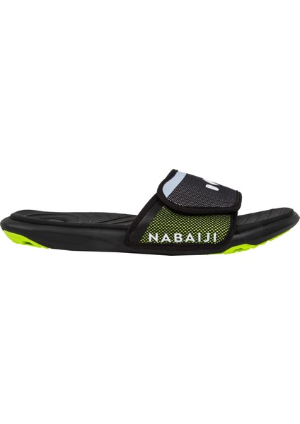Nabaiji Erkek Terliği - Siyah / Sarı - Slap 900