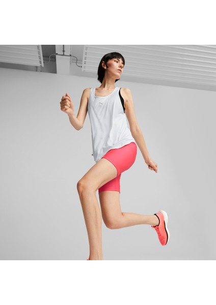 Kadın Puma White Puma Run Cloudspun Tank W Beyaz Kadın Crop Koşu / Performans Üst modelleri