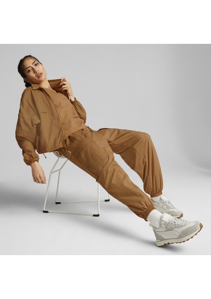 Kadın Desert Tan Puma Infuse Woven Pants Camel Kadın Eşofman Altı