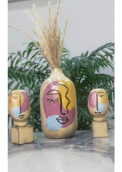 Livava Yarım Yüz Dekoratif Biblo & Vazo fiyatları