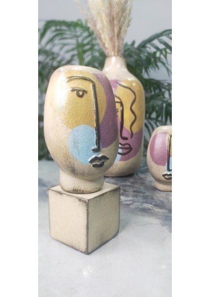 Livava Yarım Yüz Dekoratif Biblo & Vazo fırsatları