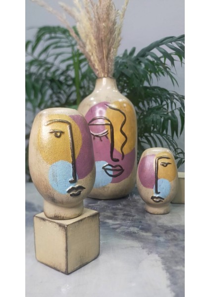 Livava Yarım Yüz Dekoratif Biblo & Vazo indirimleri