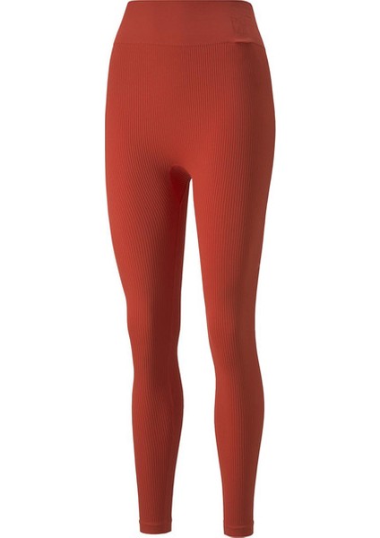 Kadın Burnt Red Puma Infuse Evoknit Leggings Kırmızı Kadın Tayt modelleri