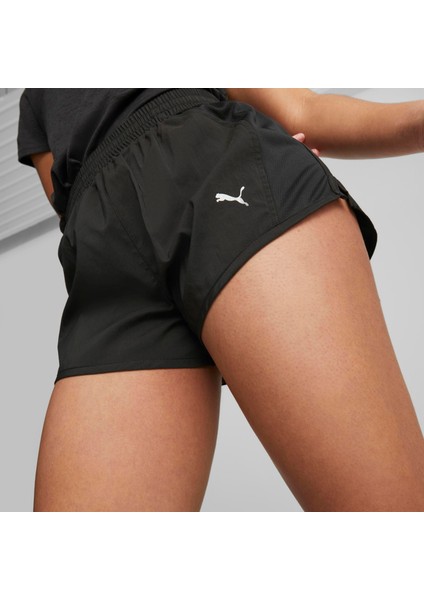 Kadın Puma Black Puma Run Favorıte Velocıty 3 Short W Siyah Kadın Biker Tayt