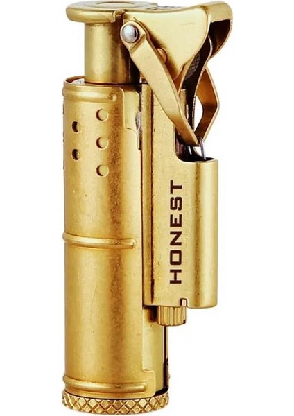 Vintage Retro Benzinli Muhtar Çakmağı Otantik Sarı fiyatları