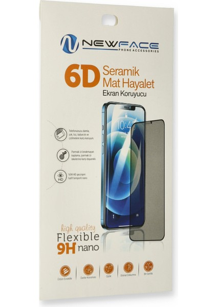 Iphone 14 Pro Max 6d Mat Seramik Hayalet Nano Ekran Koruyucu fiyatları