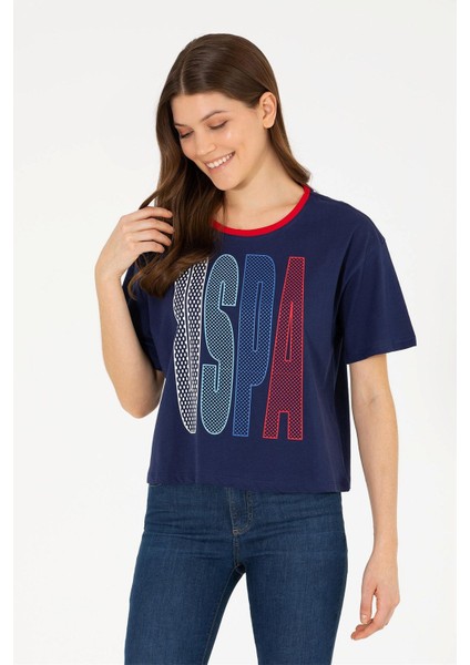 Kadın Bisiklet Yaka T-Shirt