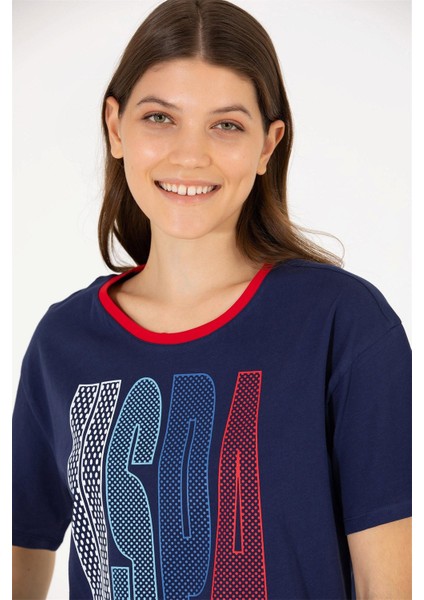 Kadın Bisiklet Yaka T-Shirt modelleri