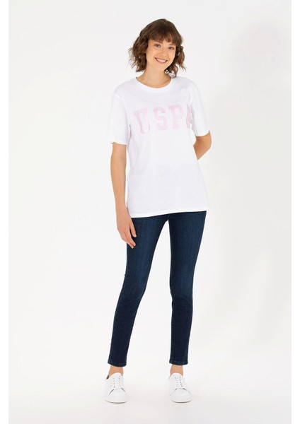 Kadın Bisiklet Yaka Basic T-Shirt fırsatları