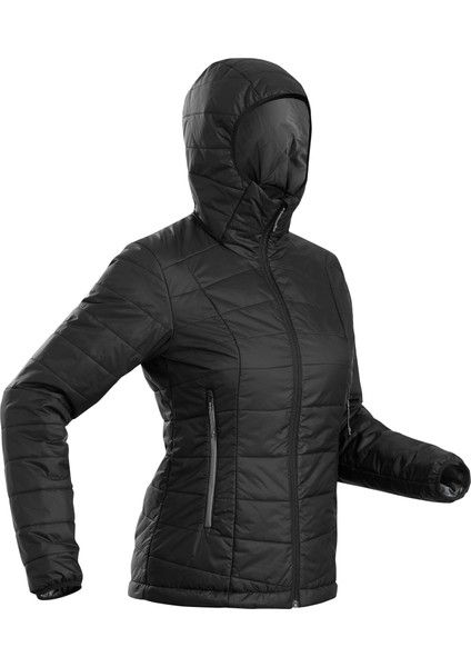 Forclaz Kadın Outdoor Trekking Şişme Mont - Siyah - MT100 -5°c indirimleri