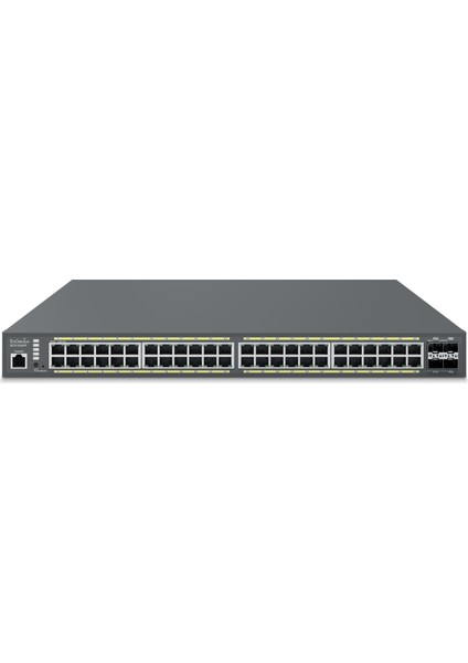 Engenıus ECS1552FP Poe+ Switch 48 x 10/100/1000 Port, 4 x Sfp+ 10GIG Port, L2+ 48-Port Poe+, 740W ECS1552FP