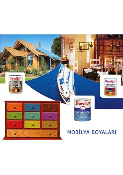 Decorit Ahşap Renklen.2,5 L Zeytin 5375