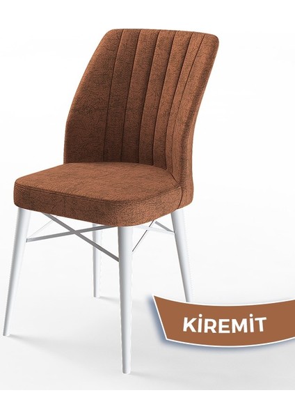 Concept Nef Serisi 70X114 Açılabilir Mdf Mutfak Masa Takımı Beyaz Masa ve 6 Sandalye fırsatları