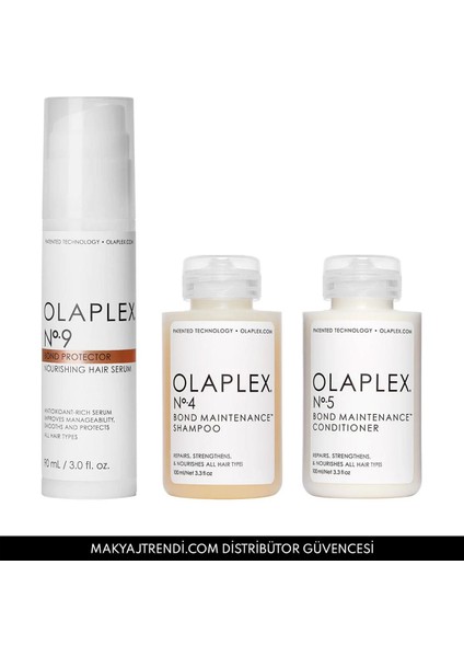 Healthy Hair Travel Trio - Bağ Güçlendiren & Saçların Sağlıklı Olmasını Sağlayan Bakım Seti