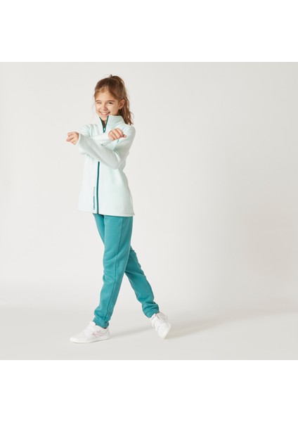 Domyos Çocuk Yeşil Eşofman Takımı - Warmy Zip fiyatları