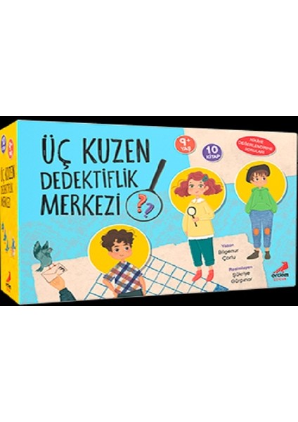 Üç Kuzen Dedektiflik Merkezi 10 Kitap Set