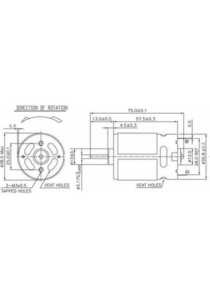 Mazz 18 Volt Dc Şarjlı Matkap Motoru RS-550