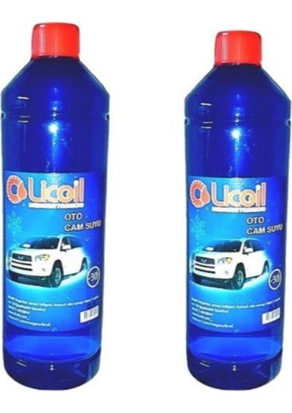 Licoil Antifrizli Oto Cam Suyu 2x 1 = 2 Litre 2ADET 1 Lt -12