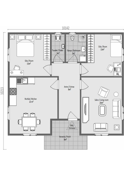 Ev - Datça 95 M²